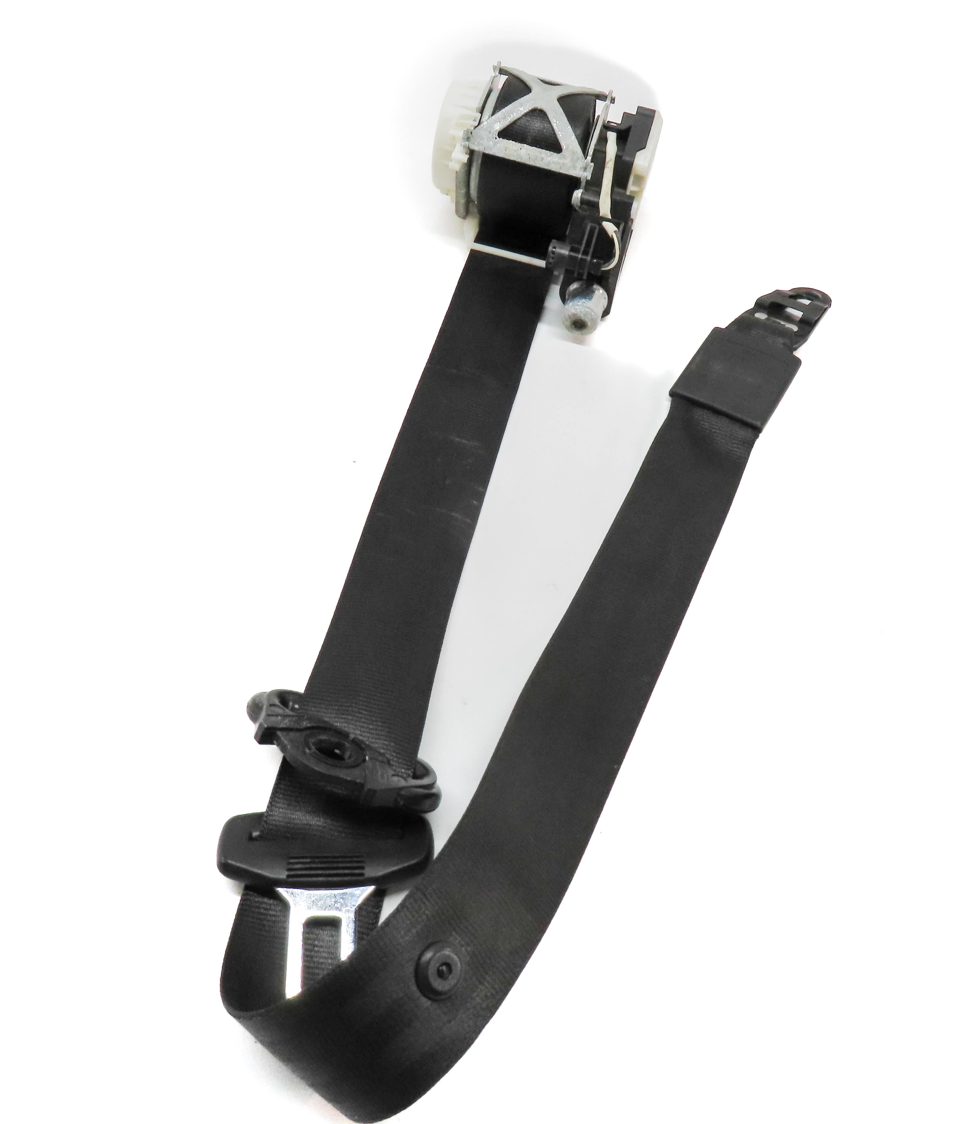 2007-2015 AUDI Q7 (4L) RIGHT FRONT PASSENGER SEAT SEATBELT RETRACTOR (Black) — exact item pictured